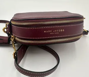 Marc Jacobs Calfskin Shutter Camera Crossbody
Bag Deep Maroon thumbnail 4