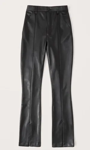 Leather Pants Black Size 26 thumbnail 1