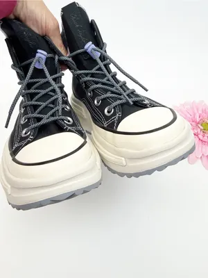 Converse All Star Run Star Legacy Cx High Top Platform Sneaker Black/Ultraviolet thumbnail 4