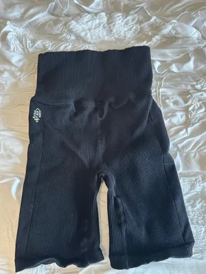 Free People Ribbed Bike Shorts thumbnail 2