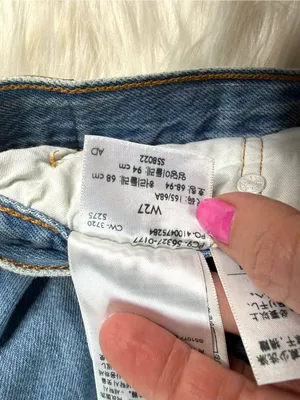 Levi’s 501 Original Fit Distressed High Rise Denim Cut Offs thumbnail 4