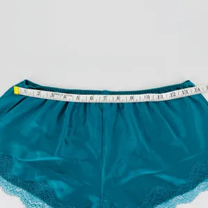 Victoria's Secret Women's Green Satin Sleep Shorts/Boxers with Lace - Size S NWT thumbnail 11