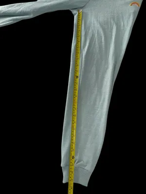 PJ Salvage Light Blue Knit Jogger Pants with Rainbow Accent thumbnail 4