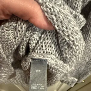 Aerie Heathered Gray Crew Neck Sweater thumbnail 8