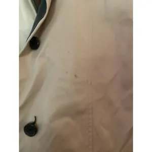 Cole Haan Coat Womens Large Beige Pockets Button Front Casual Jacket Collared thumbnail 5