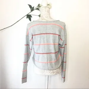 Free people‎ make you mine stripe sweater M thumbnail 4