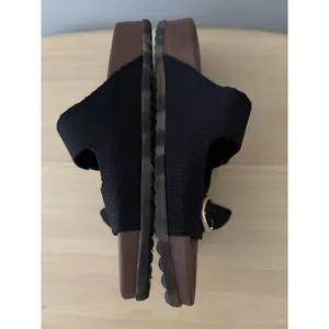 Rothy’s The Buckle Slide Black Womens Size 7 thumbnail 4