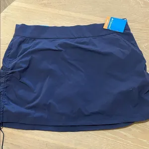 Columbia Women's All Seasons™ Ruched Skort - Plus Size XXL, Color Nocturnal, NWT thumbnail 2