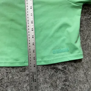 Gymshark Move Cropped Tee Women's Medium Green thumbnail 3