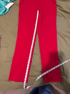 NWT New York & Co Red Trousers thumbnail 4