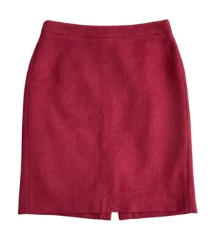 J. Crew Mercantile Double Serge Wool Pencil Skirt Women’s Size 2 Fall Winter thumbnail 1
