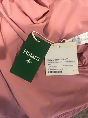NWT Halara UltraScuplt Pink Scoop Neck Tank Athletic Wear XL Gym Dance thumbnail 8