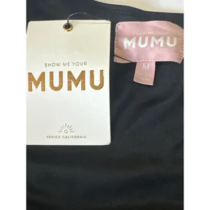 Show Me Your Mumu Shimmy Mini Dress in Starbust Sequins Medium New Womens thumbnail 9