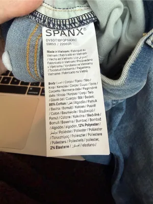 SPANX EveryWear Pull-On Wide Leg Jeans 1X Regular Antique Indigo thumbnail 10