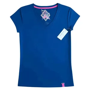 Vera Bradley Indigo Essential Classic Fit Crew Neck Tee Top, S thumbnail 7