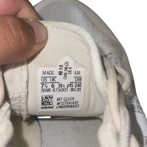 Adidas Women ZX 2K Boost Sneakers Shoes White Blush Colorway Athletic Running thumbnail 6