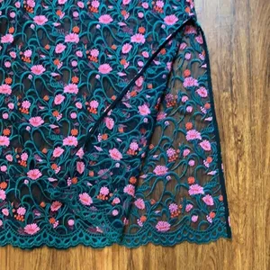 Anthropologie‎ Brand Moulinette Soeurs teal lace dress size XS thumbnail 2