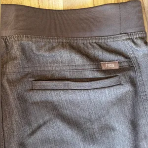 Figs Gray Cargo Pants with Green Accent thumbnail 10