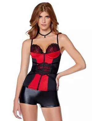 Spirit lace Corset Halloween top thumbnail 1