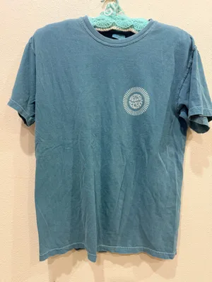 Comfort Colors T-Shirt shirt sleeve blue size M thumbnail 1