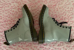 Dr. Martens 1460 Patent Leather Lace Up Boots Women's Size: 7 thumbnail 6