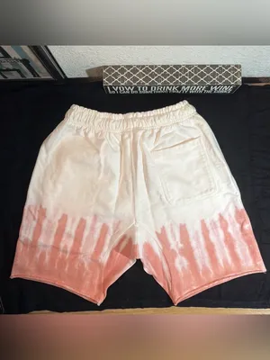 Boys Lie Cherry Pie Dip Dye Sweat Shorts Small Revolve Loungewear Streetwear thumbnail 4