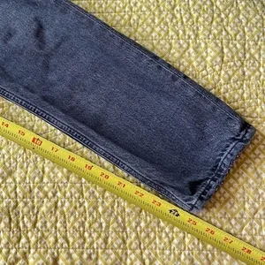 AGOLDE Riley High Rise Straight Crop Jeans Washed Black‎ 100% Cotton Size 24 thumbnail 7
