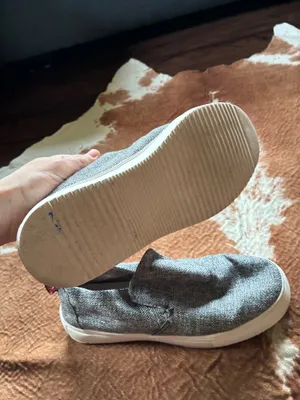 Hey Dude Peyton slip on on shoes in grey Size US 6 in my opinion they run big and will fit a 6.5 No flaws thumbnail 5