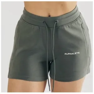 Alphalete Womens Green Essential‎ Core Shorts, XS thumbnail 1