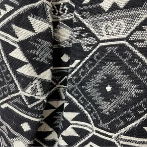 New Identity Y2K 90s black southwestern Cowichan tapestry blanket crop jacket M thumbnail 10