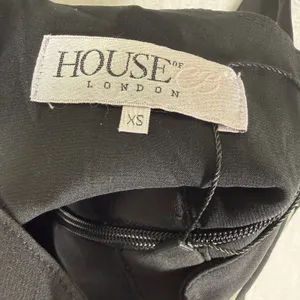 House‎ of CB London Camina Black Mesh Corset Bodycon Dress SB2247 XS thumbnail 2
