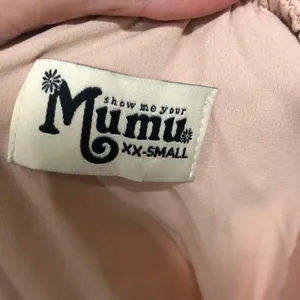 Show Me Your Mumu SMYM Heather halter maxi dress in dusty blush NEW XXS thumbnail 4