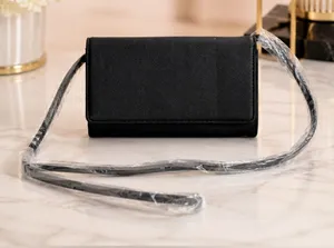 Classic Black Crossbody Wallet Bag - Women thumbnail 1
