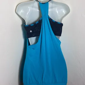 lululemon athletica Blue Halter Top thumbnail 6