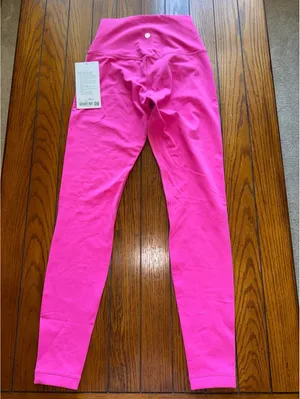 Lululemon Align High-Rise 28” Sonic Pink Size 6 NWT thumbnail 2