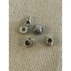 A518 charm bracket silver plated 5 pcs Gray thumbnail 2
