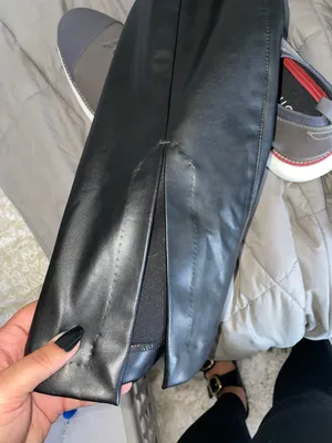 Abercrombie Curve Love Vegan Leather Pants thumbnail 3