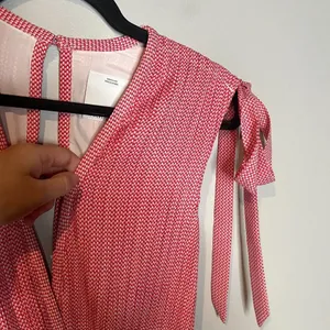 C/MEO Collective Unstoppable  red patterned open back Jumpsuit thumbnail 3