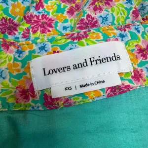 Lovers and Friends Luella Mini Dress in Millie Floral Multi XXS Revolve $198 thumbnail 7
