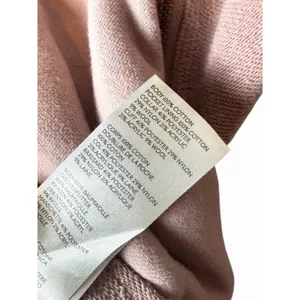 Free People FP Movement Apex Pullover Blush Pink Quarter Zip Oversized Sweater L thumbnail 11