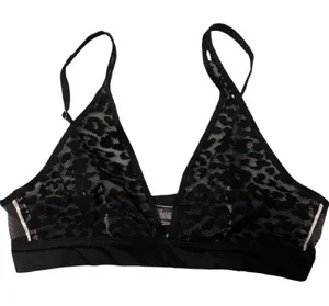 Victorias Secret Very Sexy Cheetah Lace Plunge Bralette thumbnail 1