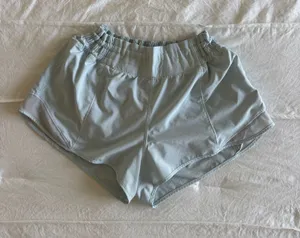 High-Rise Hotty Hot Lululemon Shorts 2.5" light blue thumbnail 1