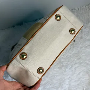y2k COACH 2007 11791 Heritage Striped Tote Handbag thumbnail 7