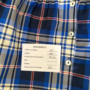 ZARA‎ Blue Plaid Taffeta Dress Belted Tie Waist Midi Buttondown Preppy Small thumbnail 15