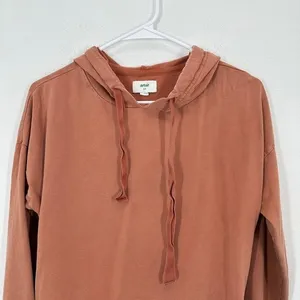 Aerie Size Small Sienna Brown Hoodie‎ Sweatshirt Pullover Loungewear Cozy Casual thumbnail 3
