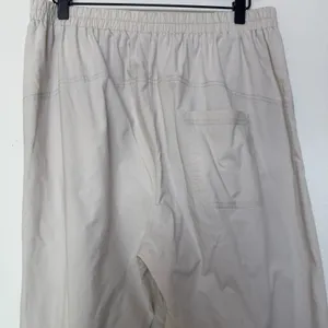 Grade & Gather Cotton Side Tie Barrel Pants Medium Tan Lagenlook‎ Artsy Pull On thumbnail 7