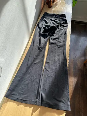 Lululemon Groove Pant Flare Super High-Rise *Nulu Black 4 thumbnail 2