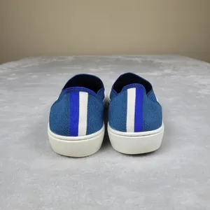 Rothy's Women's Sneakers 8 The Original Slip On Teal Blue Casual Comfort Shoes thumbnail 4