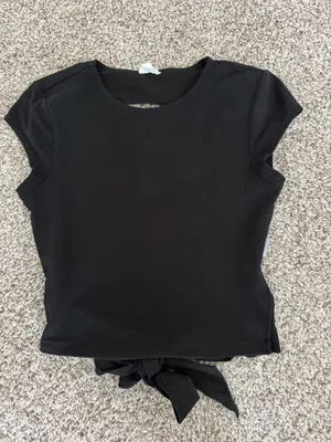 Garage Black Tie Top thumbnail 1