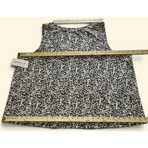 Joyspun 3X Pajama Set Cheetah Leopard Print Tank Shorts Dreamy Soft Sleepwear thumbnail 4
